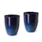 Glitzhome® 17" Eco-Friendly Oversized Faux Ceramic Tall Bowl Planters, 2ct.